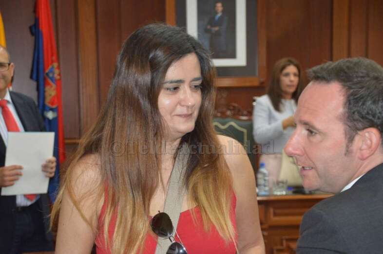 Esther González, concejala vinculada a Podemos, en una imagen de archivo (Foto TA)